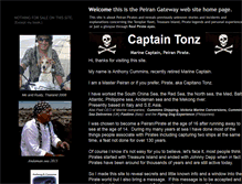 Tablet Screenshot of captaintonz.com